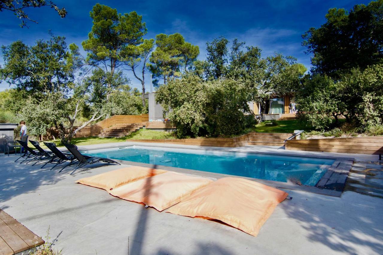 Sweet Lodges Chambre D Hotes Aix En Provence Rognes Exteriör bild